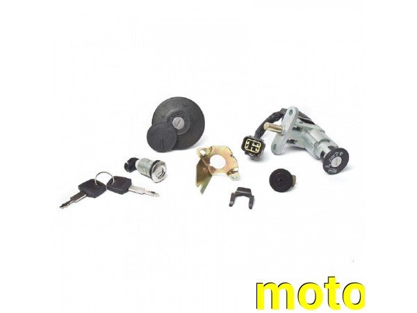 Купить  Замок зажигания Stels Vortex 5-ти проводной (комплект)  SCOOTER-M (SM 020094-286-1270 купить с доставкой по Москве и России, цена, технические характеристики, комплектация фото  - motoserp.ru