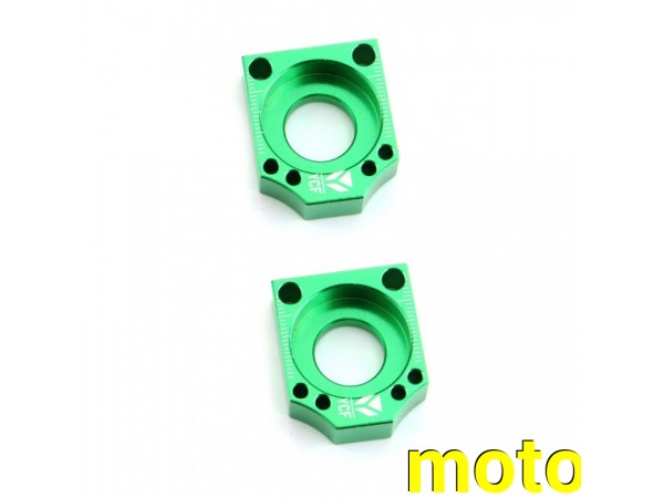 Купить  Кронштейн натяжителя цепи привода d-14 (пара) зеленые YCF (SM 020118-185-8418 купить с доставкой по Москве и России, цена, технические характеристики, комплектация фото  - motoserp.ru