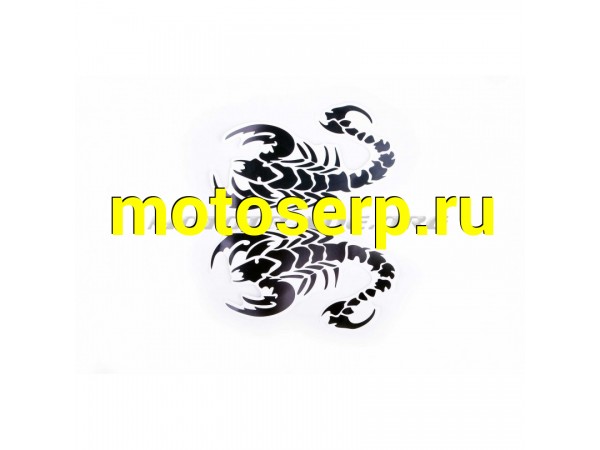 Купить  Наклейка декор SCORPION (12x6см, 2шт) (#3556A) (MT N-701 купить с доставкой по Москве и России, цена, технические характеристики, комплектация фото  - motoserp.ru