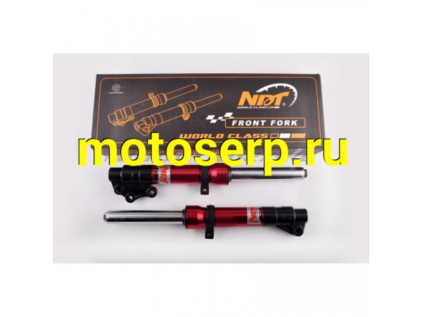 Купить  Перья вилки   Yamaha JOG 50   (диск, гидравлические)   (красные)   NDT (MT A-705 купить с доставкой по Москве и России, цена, технические характеристики, комплектация фото  - motoserp.ru