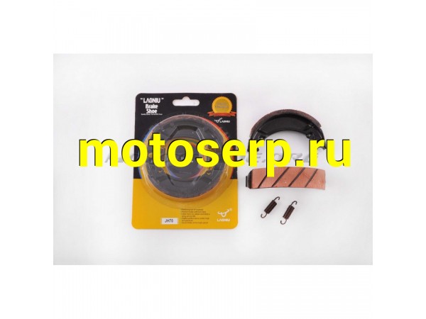 Купить  Колодки тормозные (барабан)   Delta, Yamaha YB100   (champion)   LAONIU (MT K-1814 купить с доставкой по Москве и России, цена, технические характеристики, комплектация фото  - motoserp.ru
