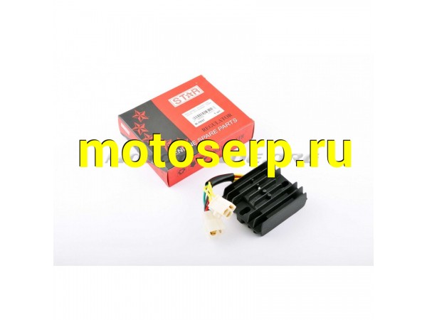 Купить  Реле зарядки   Zongshen, Lifan 125/150   (3+3 провода)   STAR (MT R-1037 купить с доставкой по Москве и России, цена, технические характеристики, комплектация фото  - motoserp.ru
