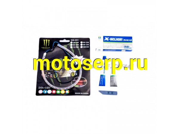 Купить  Лента светодиодная &quot;MONSTER ENERGY&quot; &quot;GJCT&quot; (MT S-3551 купить с доставкой по Москве и России, цена, технические характеристики, комплектация фото  - motoserp.ru