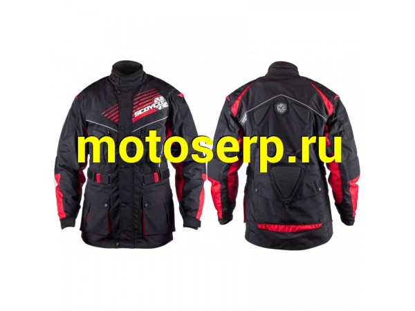 Купить  Мотокуртка &quot;SCOYCO&quot; (текстиль) (size:M, черная, mod:JK35) (MT O-1872 купить с доставкой по Москве и России, цена, технические характеристики, комплектация фото  - motoserp.ru