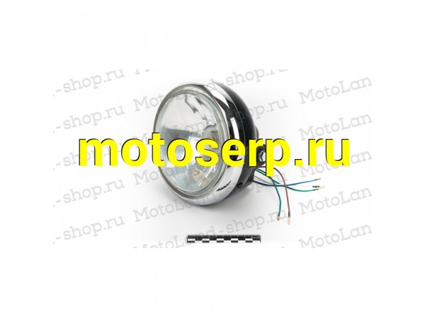 Купить  Фара мото круглая CG/CB (ML 3376 купить с доставкой по Москве и России, цена, технические характеристики, комплектация фото  - motoserp.ru
