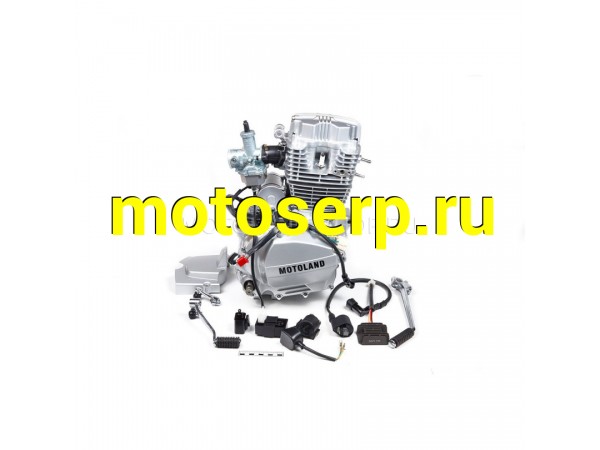 Купить  Двигатель 200см3 163FML CG200 (грм штанга, 5ск) (ML 5145 купить с доставкой по Москве и России, цена, технические характеристики, комплектация фото  - motoserp.ru