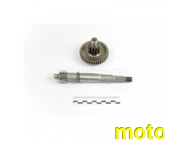 Купить  Редуктор заднего колеса в сборе 157QMJ 150см3 (ML 4485 купить с доставкой по Москве и России, цена, технические характеристики, комплектация фото  - motoserp.ru