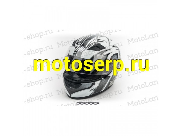 Купить  Шлем &quot;THH&quot; TS-39#6 WHT/GRAY CORSAIR (L) (ML 3823 купить с доставкой по Москве и России, цена, технические характеристики, комплектация фото  - motoserp.ru