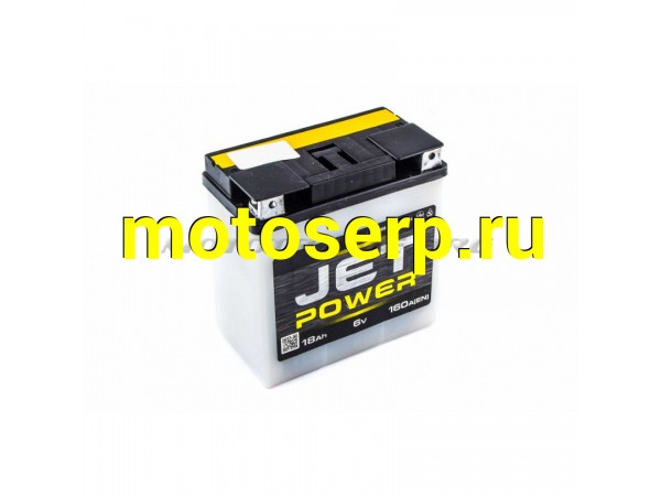 Купить  АКБ мото   6V 18А   заливной   JET POWER  (болт)   (#VOV) (MT A-1594 купить с доставкой по Москве и России, цена, технические характеристики, комплектация фото  - motoserp.ru