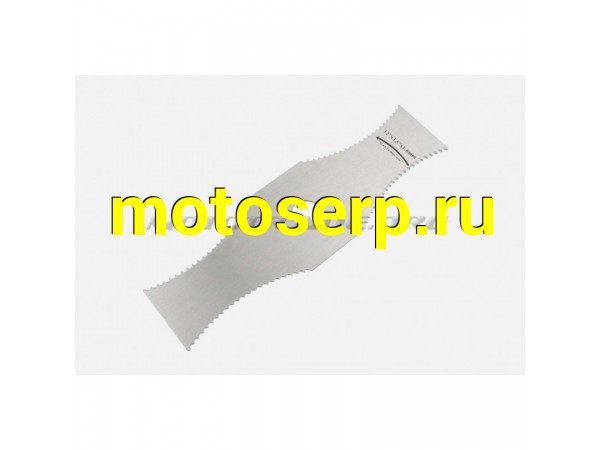 Купить  Нож мотокосы   2T   (L-305, h-1.6, &Oslash;25.4 mm)   (нержавейка, с зубьями)   MANLE (MT R-3041 купить с доставкой по Москве и России, цена, технические характеристики, комплектация фото  - motoserp.ru