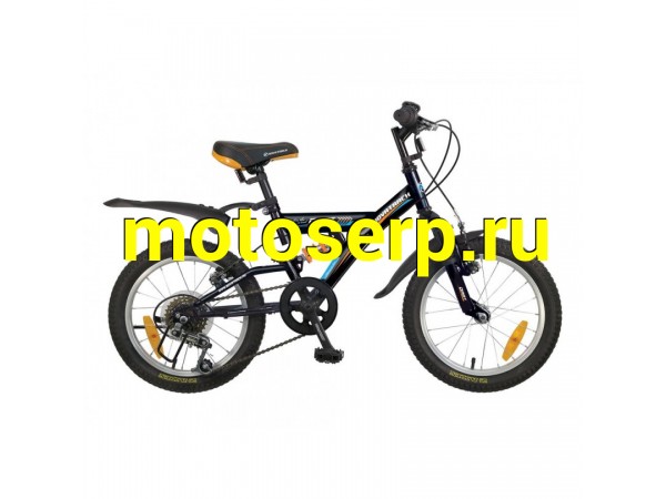 Купить  Велосипед 16&quot; NOVATRACK DART (5-скор., Microshift, алюм.обода, амортизатор) черный 107095 (MM 29511 купить с доставкой по Москве и России, цена, технические характеристики, комплектация фото  - motoserp.ru