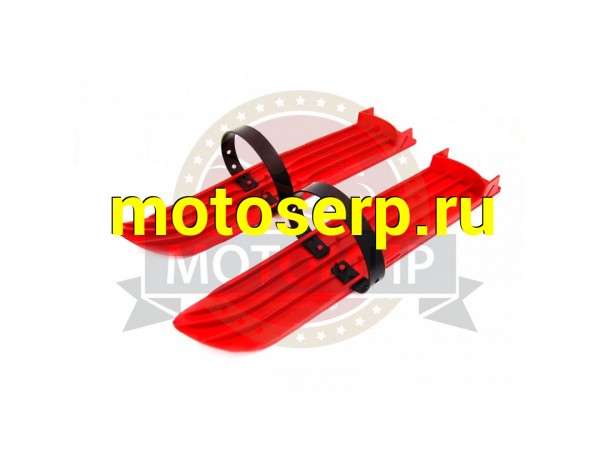 Купить  Лыжи детские пластмассовые 1 ремешка (малые 40 мм) 10703 (MM 95433 купить с доставкой по Москве и России, цена, технические характеристики, комплектация фото  - motoserp.ru