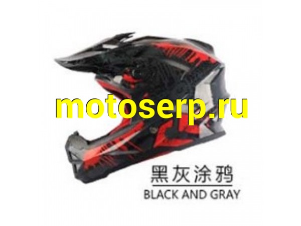 Купить  Шлем вело кроссовый CIGNA T-42, черно-красный размеры L (MM 37112 купить с доставкой по Москве и России, цена, технические характеристики, комплектация фото  - motoserp.ru