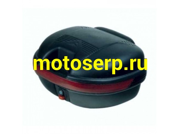 Купить  кофр черный HF-809  27л.  размер  45.5х38.5х29.5 см  + шлем 109 (TATA 10000063 купить с доставкой по Москве и России, цена, технические характеристики, комплектация фото  - motoserp.ru