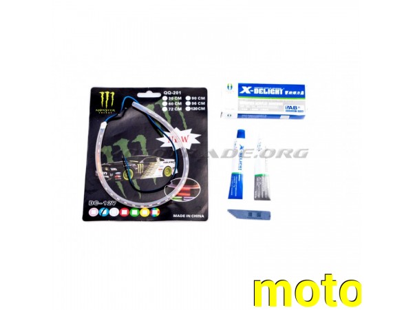 Купить  Лента светодиодная "MONSTER ENERGY" "GJCT" (MT S-3551 купить с доставкой по Москве и России, цена, технические характеристики, комплектация фото  - motoserp.ru