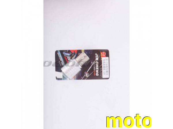 Купить  Лампа S25 (двухконтактная, диодная) 12V 5W (стоп, габарит) (белая, mod:JC-716) "JCAA" (MT D-2137 купить с доставкой по Москве и России, цена, технические характеристики, комплектация фото  - motoserp.ru