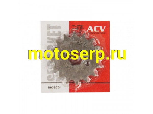 Купить  Звезда трансмиссии (передняя) Zongshen ZS200-GS 428-16T (сталь 20)&quot;ACV&quot; (MT C-1434 купить с доставкой по Москве и России, цена, технические характеристики, комплектация фото  - motoserp.ru
