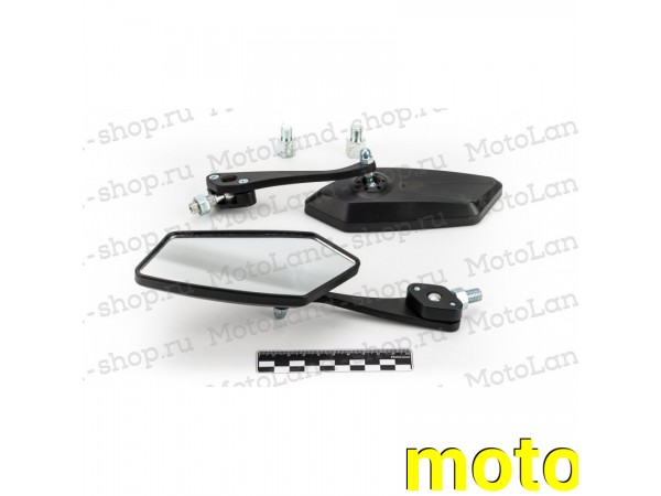 Купить  Зеркало ZX-2516-3 d10 mm (эксклюзив) (ML 2956 купить с доставкой по Москве и России, цена, технические характеристики, комплектация фото  - motoserp.ru