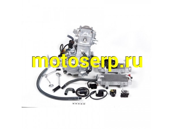 Купить  Двигатель 250см3 169MM CB250-2 valves (2 клапана/водянка) полный комплект+радиаторы (ML 4183 купить с доставкой по Москве и России, цена, технические характеристики, комплектация фото  - motoserp.ru