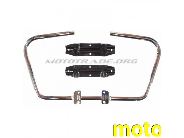 Купить  Дуги безопасности   ЯВА 350, 634, 638   (хром) (+крепления)   VCH (MT Z-1151 купить с доставкой по Москве и России, цена, технические характеристики, комплектация фото  - motoserp.ru