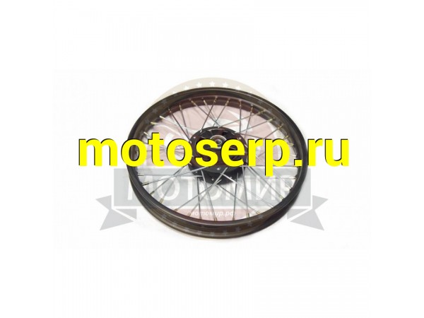 Купить  Обод задний в сборе, спица 1,6х17  XY110-17A (MM 34181 купить с доставкой по Москве и России, цена, технические характеристики, комплектация фото  - motoserp.ru