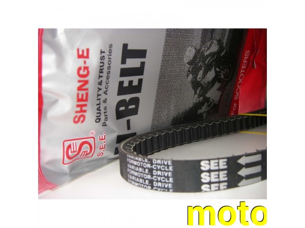 Купить  ремень вариатора 835х20х30 SHENG-E Тайвань (TATA 10000106 купить с доставкой по Москве и России, цена, технические характеристики, комплектация фото  - motoserp.ru