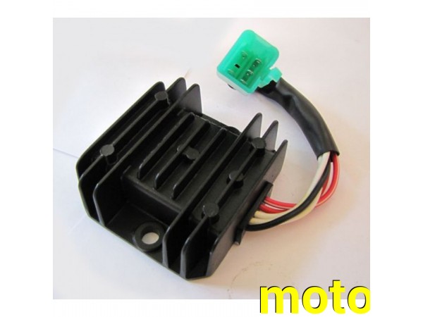 Купить  реле регулятор напряжения (реле зарядки) 4Т 157FMI, 166FMM (1пр. 5конт.) ATV150, IRBIS TTR250 (TATA 10034902 купить с доставкой по Москве и России, цена, технические характеристики, комплектация фото  - motoserp.ru