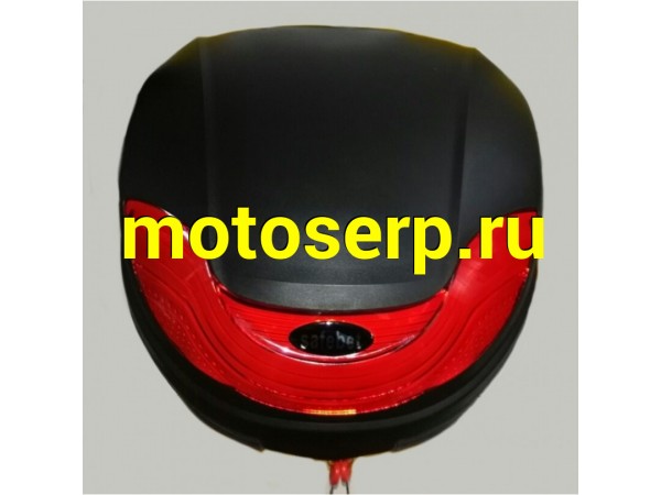 Купить  кофр черный HF-815  32л.  размер  43х41х32 см  + шлем 109 (TATA 10000065 купить с доставкой по Москве и России, цена, технические характеристики, комплектация фото  - motoserp.ru