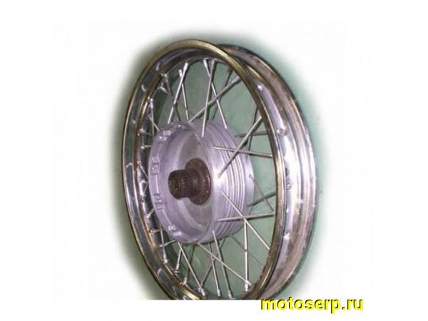 Купить  Колесо 18" заднее (диск колеса) спицованное ИЖ перед/зад 18" без резины (шт) (Дан (R7  купить с доставкой по Москве и России, цена, технические характеристики, комплектация фото  - motoserp.ru