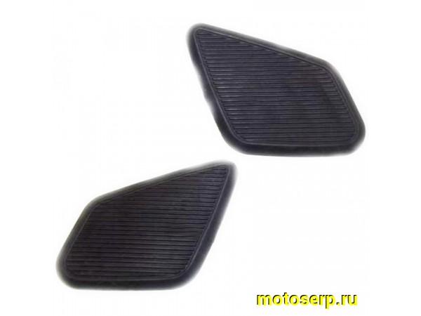 Купить  Накладки на бак ИЖ-5 резиновые (нигрипсы) (пар) (Дан (R7 купить с доставкой по Москве и России, цена, технические характеристики, комплектация фото  - motoserp.ru