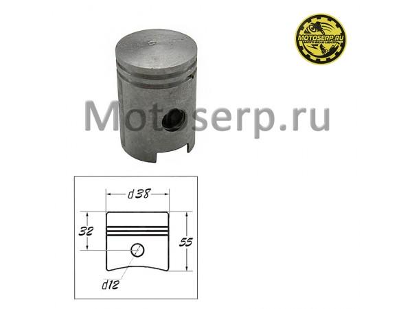 Купить  Поршень Мопед 12 пал.(0) 2 кольца d 38mm (шт) (Дан (R8 купить с доставкой по Москве и России, цена, технические характеристики, комплектация фото  - motoserp.ru
