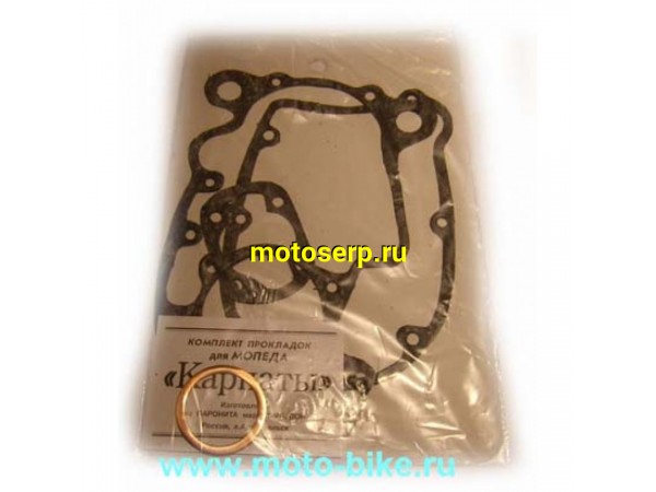 Купить  Прокладки Мопед V-50 (Карпаты) (комп) (Дан (R8 (Мир 24162 (MM 01299 купить с доставкой по Москве и России, цена, технические характеристики, комплектация фото  - motoserp.ru