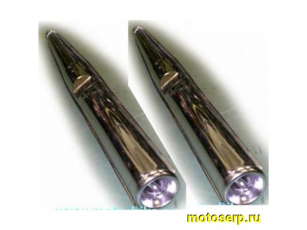 Купить  Глушитель ЯВА 12в CN (пар)  (MM 02356 (Мир 02356 (R9 (Дан купить с доставкой по Москве и России, цена, технические характеристики, комплектация фото  - motoserp.ru