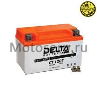 motoserp.ru - Аккумулятор 12в  7а (152/87/95) низкий гелевый Delta (шт)  (Алькор CT 1207 - МотоВелоЦентр г.Серпухов