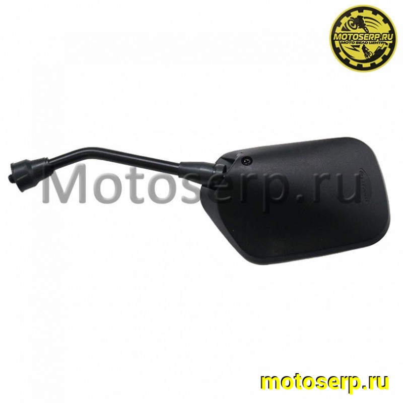 Купить  Зеркала (d-8mm, прав резьба) квадр Мопед, Скутер и др. пластик черн. (пар) (Дан (TATA 10547862 (MM 15861 (ML 02621 купить с доставкой по Москве и России, цена, технические характеристики, комплектация фото  - motoserp.ru