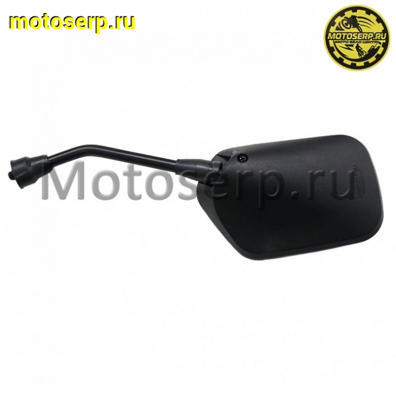 Купить  Зеркала (d-8mm, прав резьба) квадр Мопед, Скутер и др. пластик черн. (пар) (Дан (TATA 10547862 (MM 15861 (ML 02621 купить с доставкой по Москве и России, цена, технические характеристики, комплектация фото  - motoserp.ru