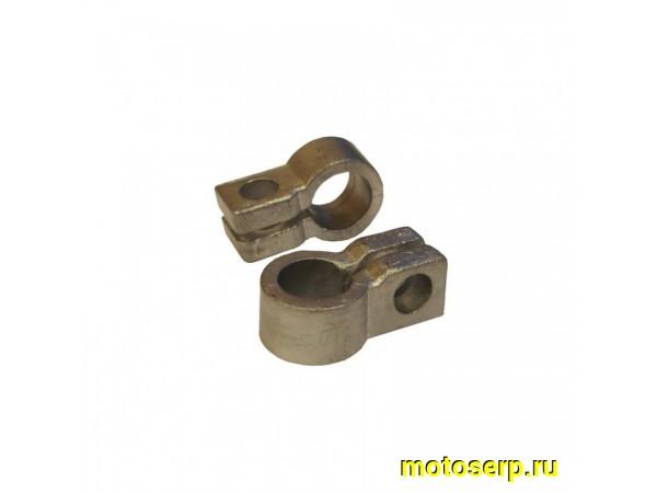 Купить  Клемы (наклемники) аккумулятора (свинцовые) хомут (пар) (Дан (MM 03972 купить с доставкой по Москве и России, цена, технические характеристики, комплектация фото  - motoserp.ru