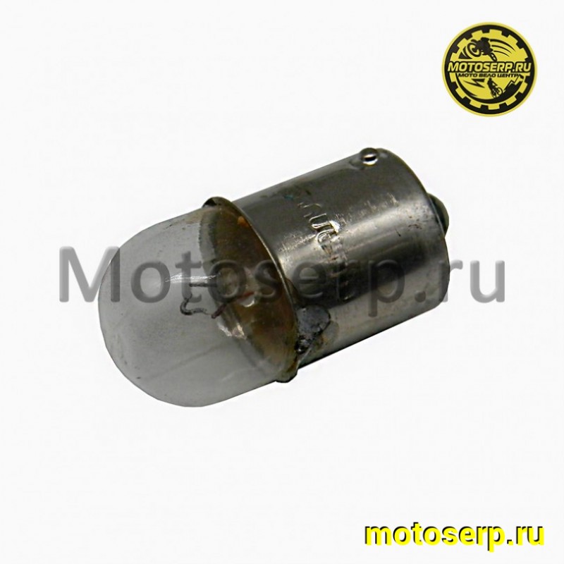 Купить  Лампа поворотов, одноконтактная 6V5W (шт) (Дан (R1 купить с доставкой по Москве и России, цена, технические характеристики, комплектация фото  - motoserp.ru