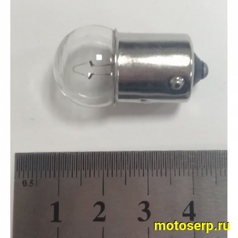 Купить  Лампа поворотов, одноконтактная 6V5W (шт) (Дан (R1 купить с доставкой по Москве и России, цена, технические характеристики, комплектация фото  - motoserp.ru