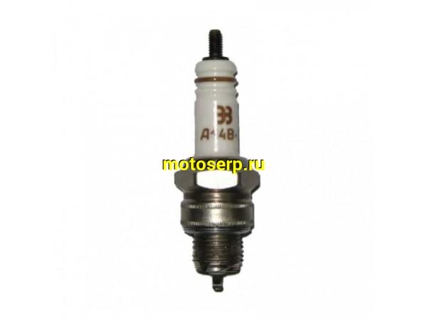 Купить  Свеча зажигания (14) А-14-В (шт) (R2 (Дан (MM 93451 (MOTO-SKUTER 2793 (MT S-961 купить с доставкой по Москве и России, цена, технические характеристики, комплектация фото  - motoserp.ru