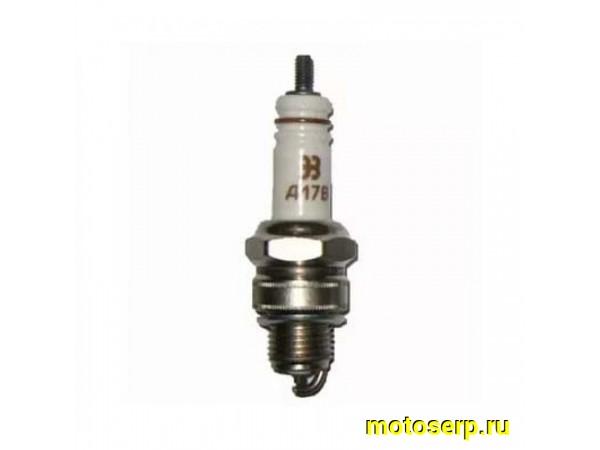 Купить  Свеча зажигания (17) А-17-В (шт) (MT S-963 (R2 (Дан (MD 0000097 (MOTO-SKUTER 8026 (Мир 16282 (MM 09236 купить с доставкой по Москве и России, цена, технические характеристики, комплектация фото  - motoserp.ru