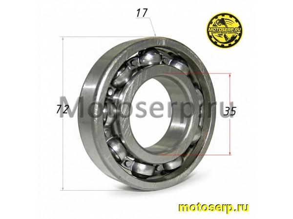 Купить  Подшипник коленвала 35*72*17  207 Урал (шт) (R7 (Дан (Мир 16151 купить с доставкой по Москве и России, цена, технические характеристики, комплектация фото  - motoserp.ru