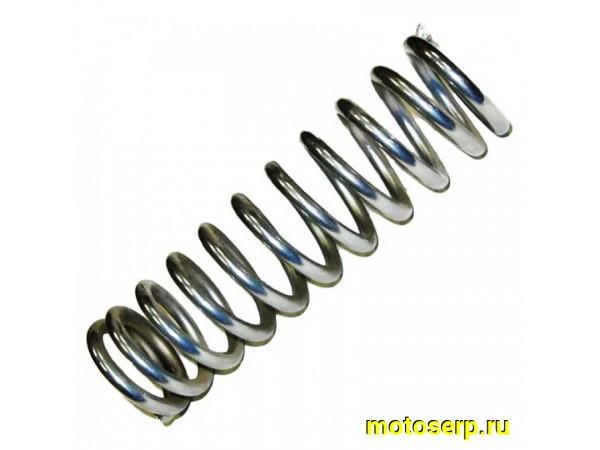 Купить  Пружина амортизатора  Урал хром, под Китайский амортизатор (шт)  (MM 00766 (Мир 00766 (R7 (Дан купить с доставкой по Москве и России, цена, технические характеристики, комплектация фото  - motoserp.ru