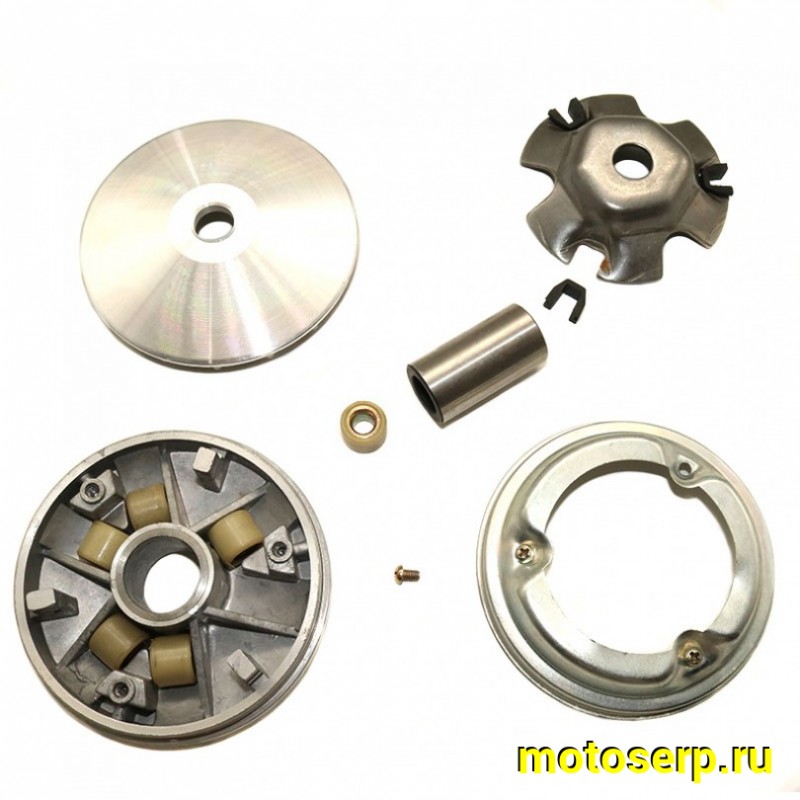 Купить  Вариатор передний Honda LEAD 90 AF48(JF06,HF05) ( + шкив, втулка) (Щека D-104mm, втулка d-24mm) (шт)  (MOTO-SKUTER 3193 (R1 (MD 00002014 купить с доставкой по Москве и России, цена, технические характеристики, комплектация фото  - motoserp.ru