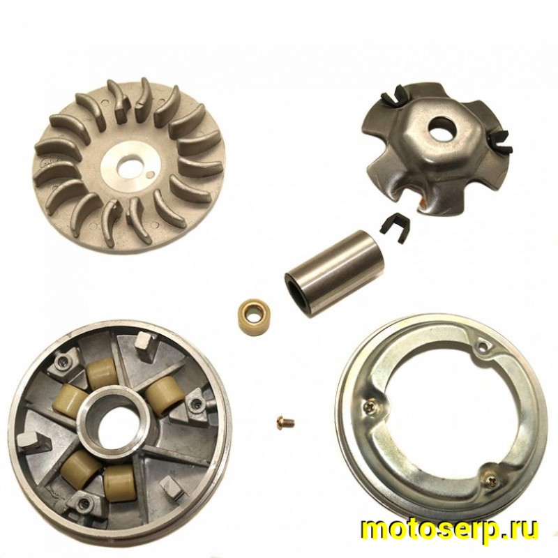 Купить  Вариатор передний Honda LEAD 90 AF48(JF06,HF05) ( + шкив, втулка) (Щека D-104mm, втулка d-24mm) (шт)  (MOTO-SKUTER 3193 (R1 (MD 00002014 купить с доставкой по Москве и России, цена, технические характеристики, комплектация фото  - motoserp.ru