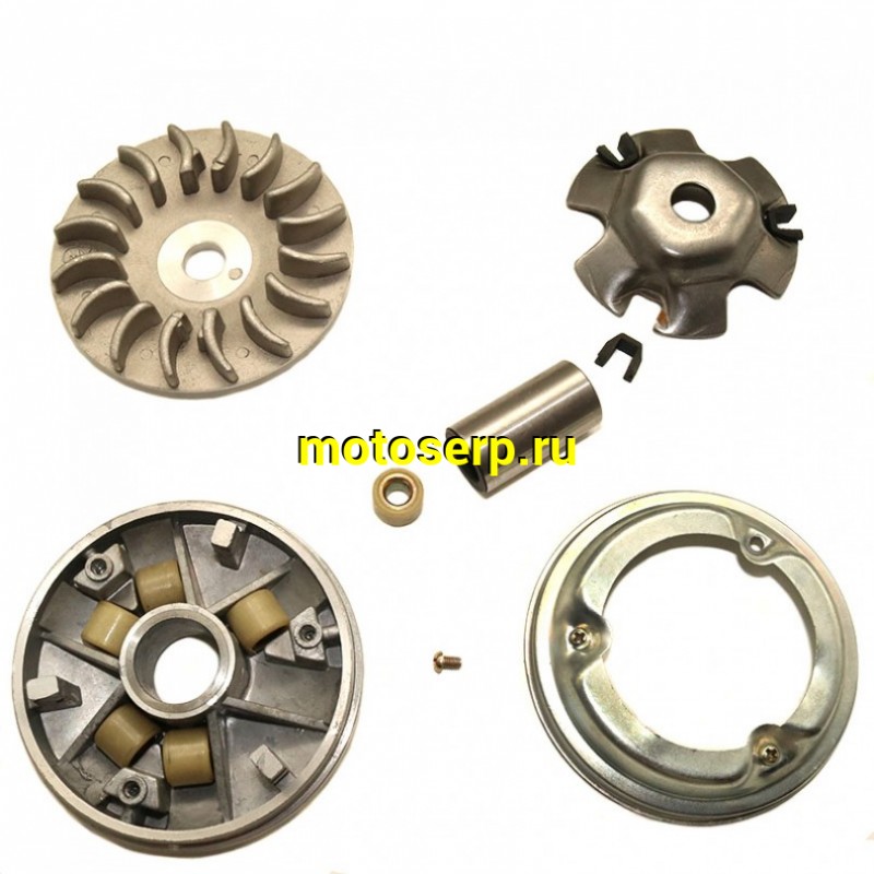 Купить  Вариатор передний Honda LEAD 90 AF48(JF06,HF05) ( + шкив, втулка) (Щека D-104mm, втулка d-24mm) (шт)  (MOTO-SKUTER 3193 (R1 (MD 00002014 купить с доставкой по Москве и России, цена, технические характеристики, комплектация фото  - motoserp.ru