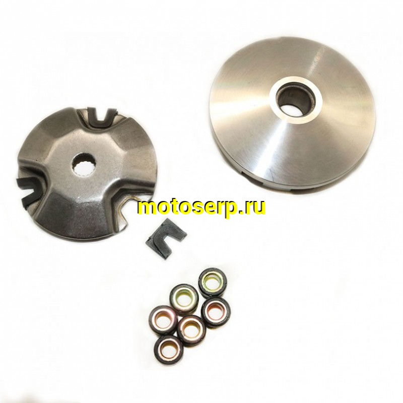 Купить  Вариатор передний Yamaha JOG-50, 2T, 1P40QMB STEL Skif, Tactic, Flash (17 ШЛИЦОВ) (d-18mm) (Щека D-95mm, втулка d-18mm) CN (шт)  (R1 (TATA 10060233 купить с доставкой по Москве и России, цена, технические характеристики, комплектация фото  - motoserp.ru