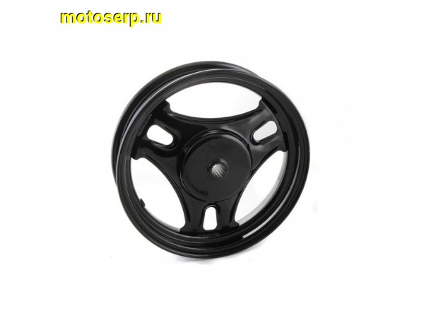 Купить  Колесо 10" заднее (диск колеса) штампов. Suzuki AD50 и др. (18 шлиц) (бараб.торм 105 mm) (шт) (R1  купить с доставкой по Москве и России, цена, технические характеристики, комплектация фото  - motoserp.ru