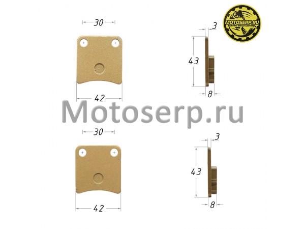 Купить  Колодки тормозные диск  Honda DIO, TACT (пер) TTR125, BSE125 (зад), Kayo TOR, 400/800Hisun (пар) (MM 10650 (ML 11961 (TATA 10025970 (Кокурин купить с доставкой по Москве и России, цена, технические характеристики, комплектация фото  - motoserp.ru