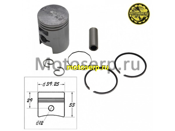 Купить  Поршень Honda DIO AF18/24/27  D39,25 (1р); p-12  CN Скутер (ком) (R1 купить с доставкой по Москве и России, цена, технические характеристики, комплектация фото  - motoserp.ru